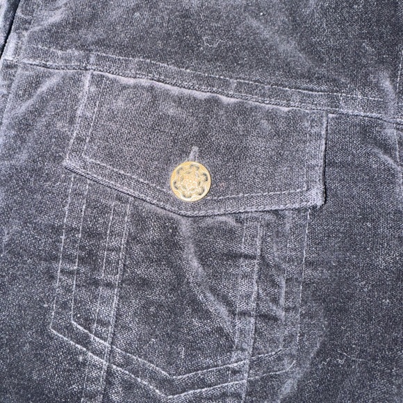 Black suede-like jacket, good condition. - Picture 2 of 11